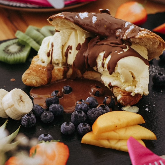 Croissants in vielen Variationen